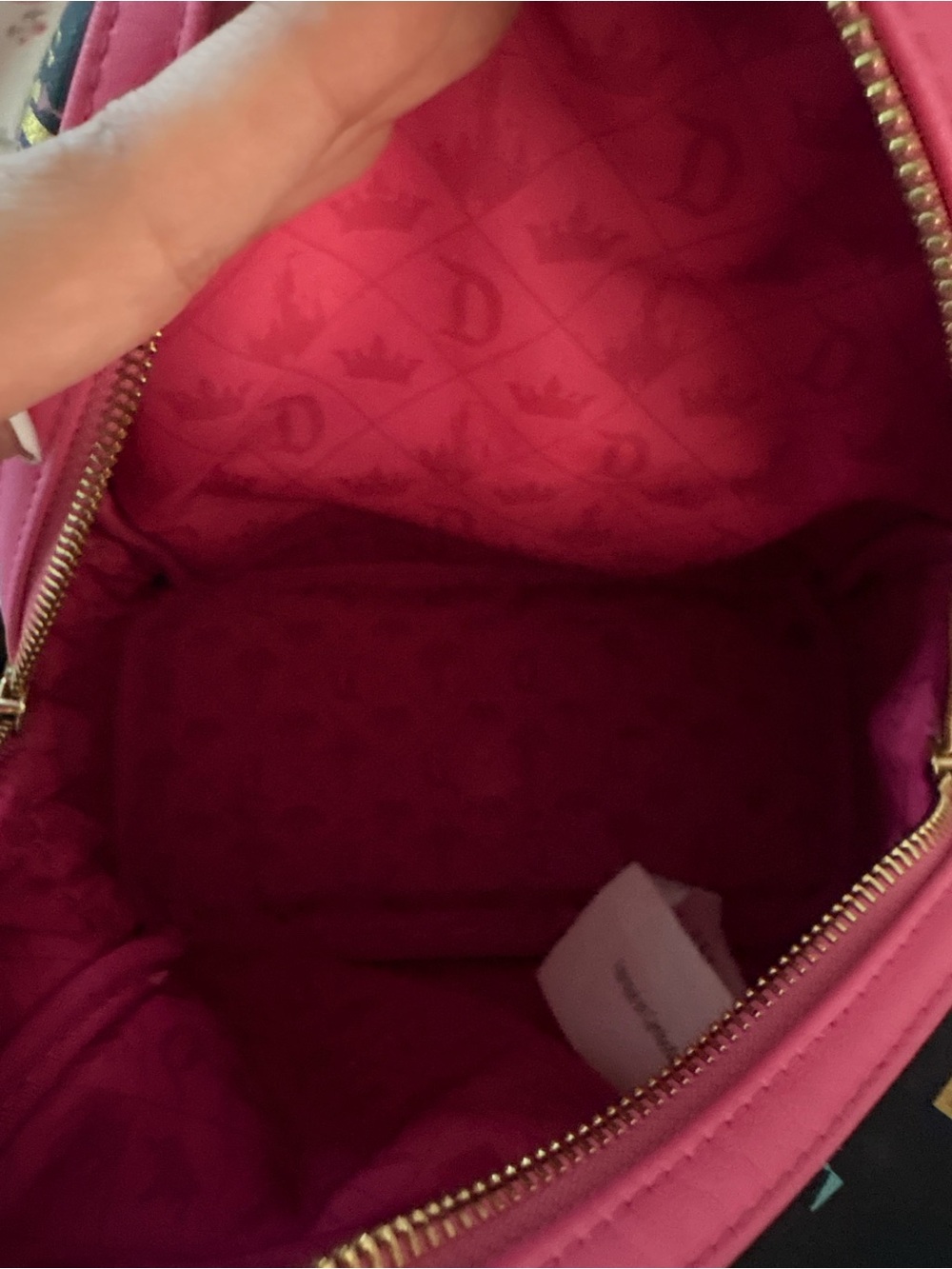 Disney Parks Pink & Black Castle Mini Backpack by Loungefly - Picture 3 of 3